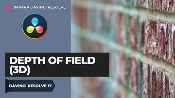 Depth of Field (3D) | Fusion | Davinci Resolve ITA