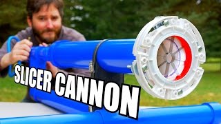 How To Make A Produce Slicing Shotgun Barrel For Air Cannons!