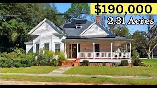 5-Bedroom Home Screened-In Porch and investment potential on 2.3 Acre !