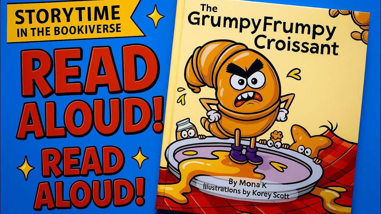 The Grumpy Frumpy Croissant by Mona K 🥐 | StoryTime in the Bookiverse 📚 ...