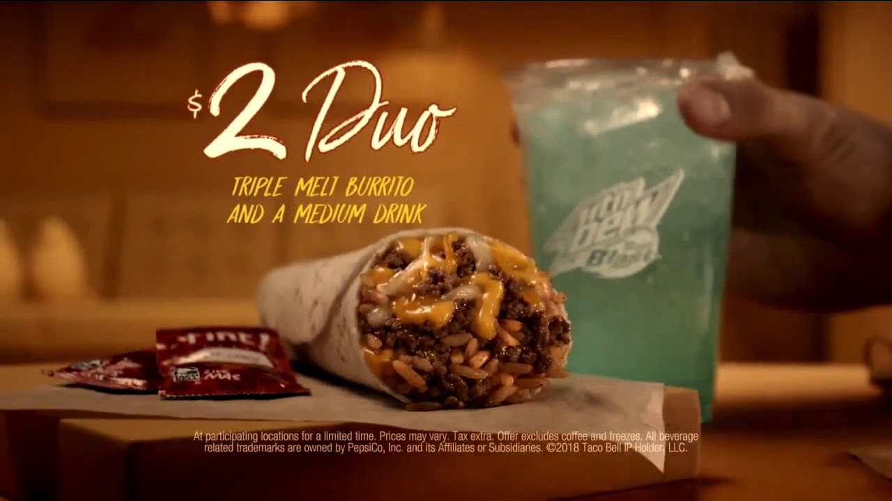 TACO BELL   $2 DUO INSTAGRAM