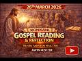 Daily Gospel Reflection | 26th March 2026 (Konkani) | John 8: 51-59
