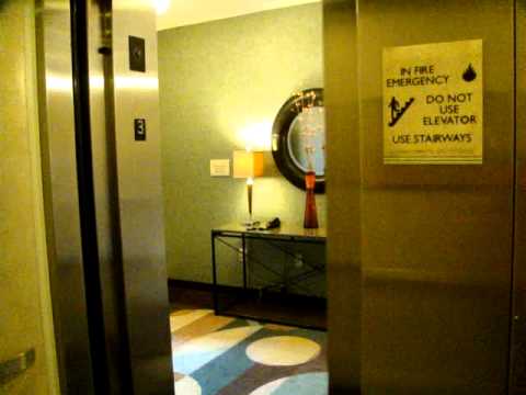 Schindler 330a Hydraulic Elevators At Hilton Garden Inn Hotel In