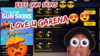 🤯🤯Get UNLIMITED Free Gun Skins in Free Fire New Event - You Won't Believe What Happens Next!🤯 #ff screenshot 5