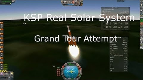 Planetary Grand Tour - KSP Real Solar System