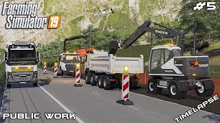 Digging TRENCH with Volvo EWR150E for WATER PIPES | Public Work | Farming Simulator 19 | Episode 5 screenshot 4