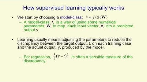 Lecture 1E : Three types of learning