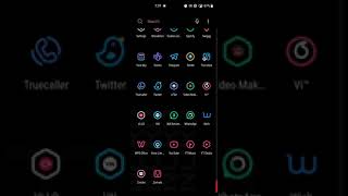 BeeLine Icon Pack /Black icon pack Android OnePlus screenshot 1