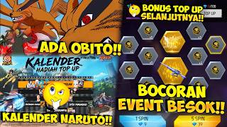 FF x NARUTO CALENDAR PART 3 !! Next Top Up Bonus Leaks & Electric Woodpecker Skin Also Releasing screenshot 3