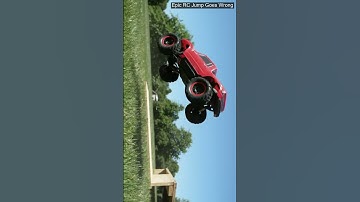 Epic RC Jump Goes Wrong