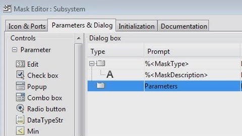 Creating a Mask: Masking Fundamentals - Simulink video