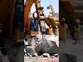 Giant Spider Excavator Climbs Cliffs and Crushes Massive Rocks 😱 #machine #Shorts #excavator #viral
