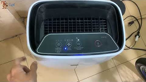 Hướng Dẫn Bảng Điều Khiển Máy Lọc Không Khí Sharp FP-J40E-W || Air Purifier