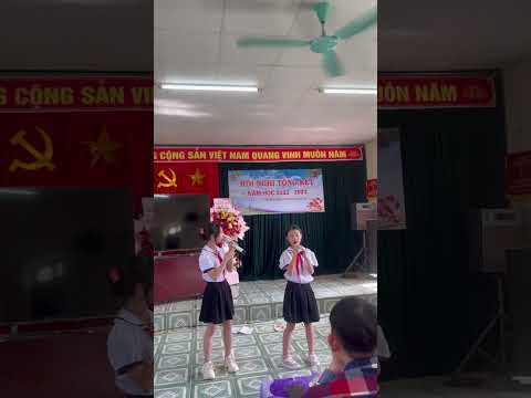 Liên khúc hát múa của các em học sinh khối 5