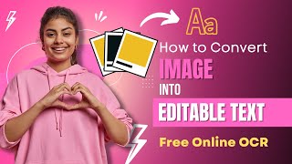 How to Convert Image to Text | Image to Text Converter | Digital 2 Design