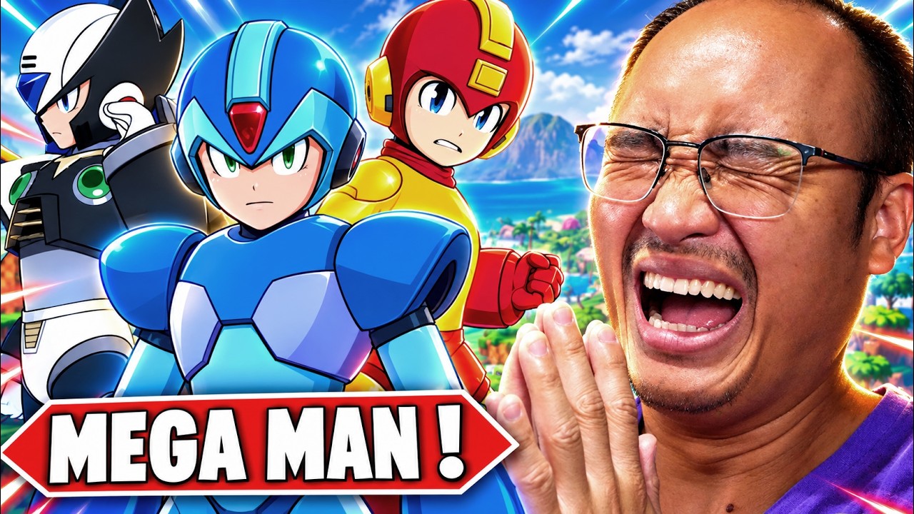 MEGA MAN EST ENFIN ARRIVÉ SUR FORTNITE !