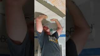 Tiling a ceiling