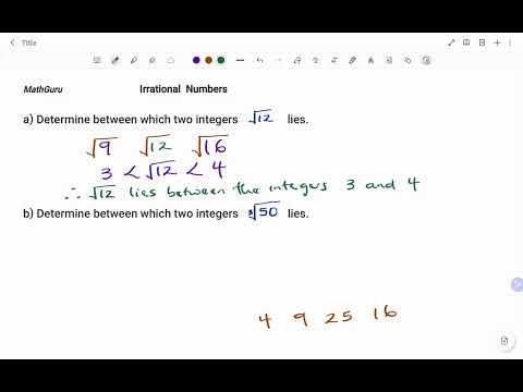 Finding Between which Consecutive Integers a Square/Cube Root Lies