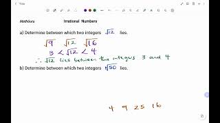 Finding Between which Consecutive Integers a Square/Cube Root Lies