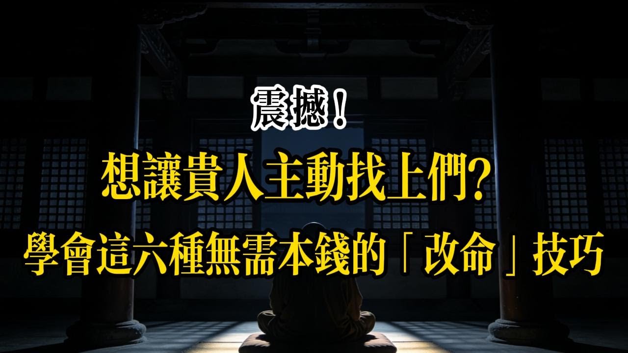 揭祕！六種不花錢的積陰德方法，乞丐也能做，三個月改變你的人生！