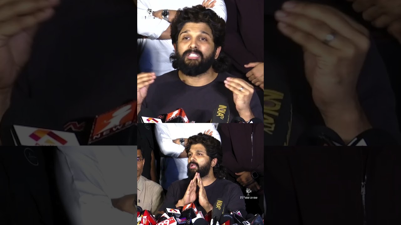 Icon Star Allu Arjun Important Press Meet|Revanth Reddy | 