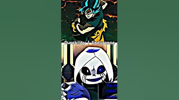 DBS Goku VS Error 404 Sans #shorts