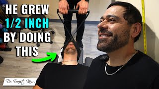 Barber Grows Half Inch After Chiropractic Adjustment and Y Strap!