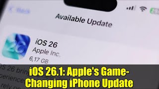 iOS 26.1: Apple's Game-Changing iPhone Update | Android Security Concerns