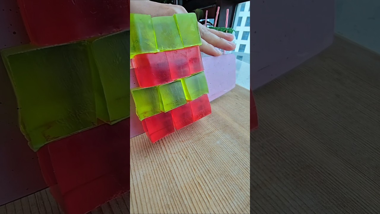 힐링되는 미니큐브비누 컷팅 asmr #청담언니 #요리하는메이크업아티스트