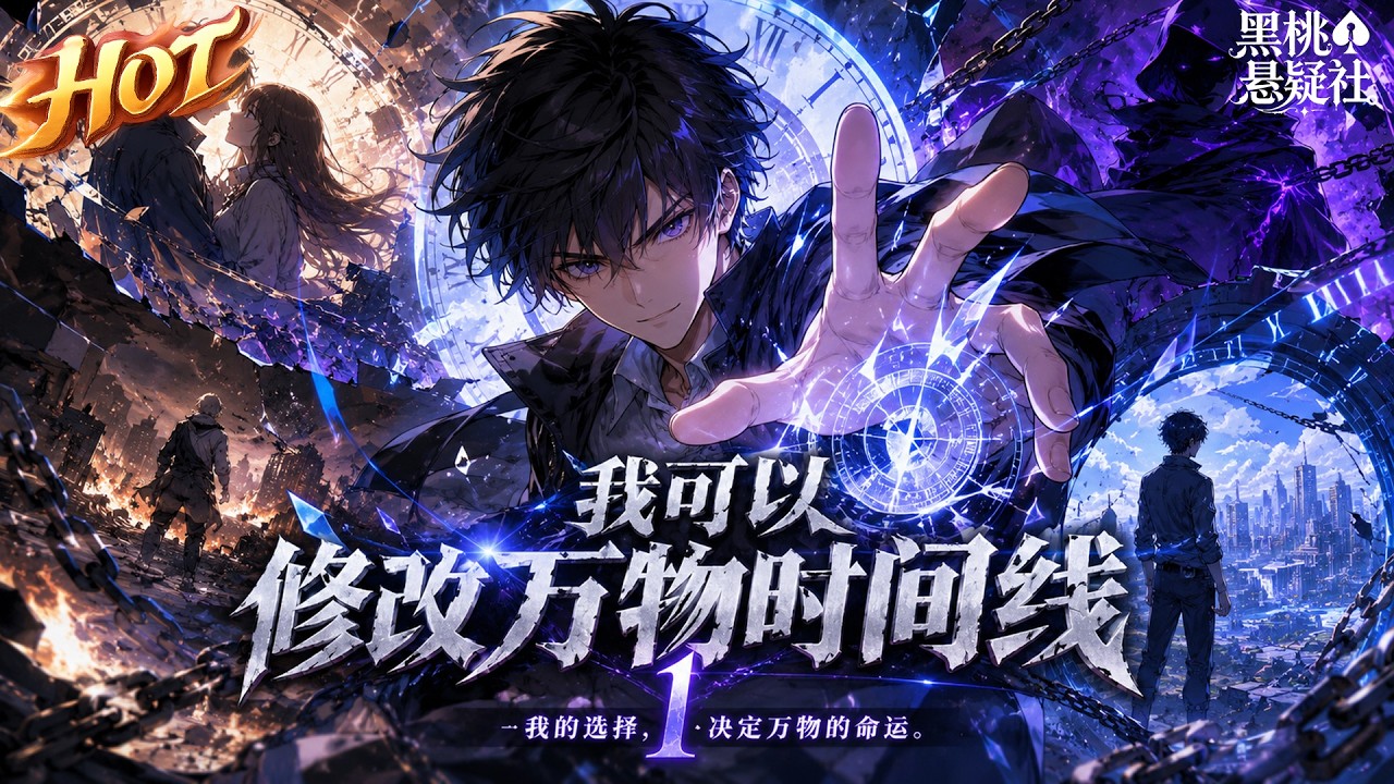 最热合集!《我可以修改万物时间线1》:废柴少年受尽世间屈辱,意外觉醒逆天神通!能够随意修改万物时间线,回溯功法瞬间圆满,改写自己卑微命运!#热血 #爽文 #男频 #玄幻 #战斗 #黑桃悬疑社