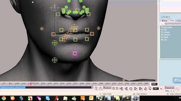 Autodesk softimage Insert Mocap in Face Robot By 3D Region