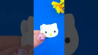 DIY Miniature Hello Kitty Bag for Miniature Lovers #shorts