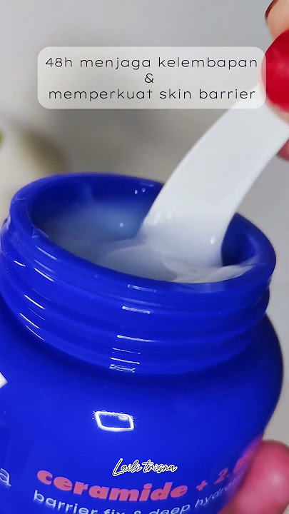 Review moisturizer emina water barrier balancing gel #emina #moisturizer #moisturizeremina