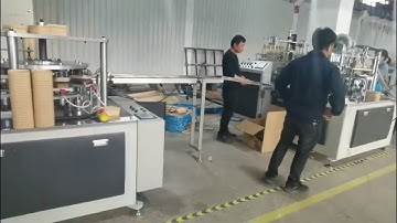Automatic Stacked Rectangular Paper Lid Machine