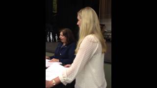 Secret Garden rehearsal