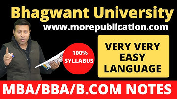MBA BOOKS/NOTES BhU|Bhagwant University|EASY LANGUAGE|BBA NOTES/BOOKS|BCOM NOTES/BOOKS|