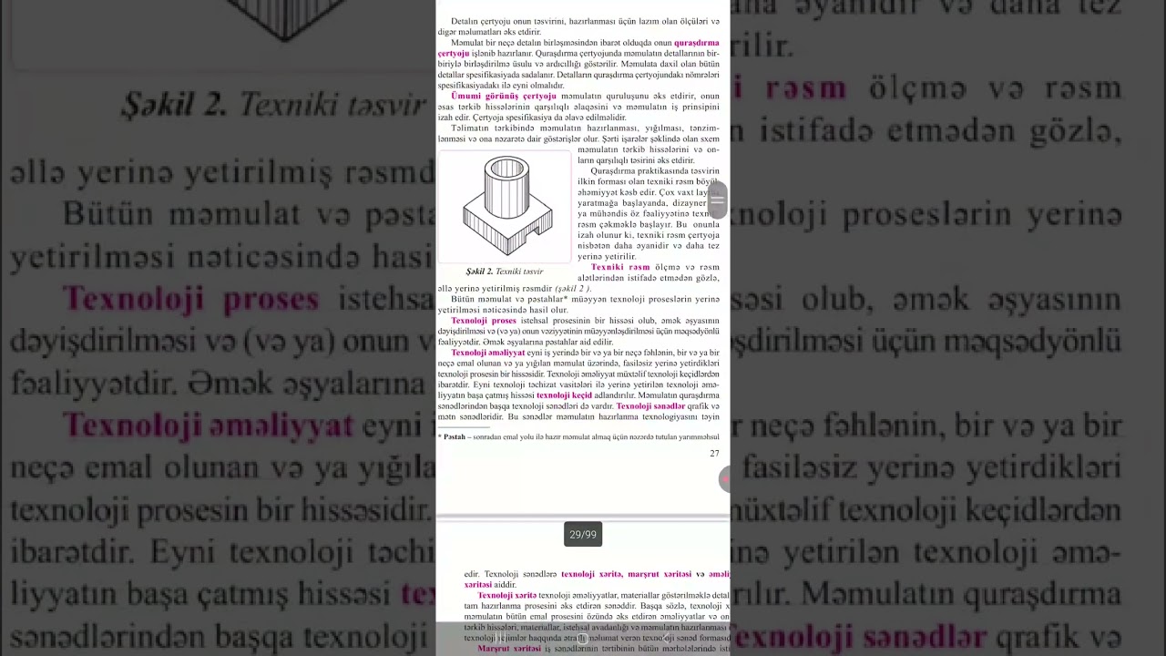 Texnologiya 7 sinif mövzu 6 K. Çinarə 