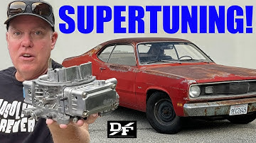 HOW TO TUNE A HOLLEY CARBURETOR! I’m Testing It On My Low-Buck Duster