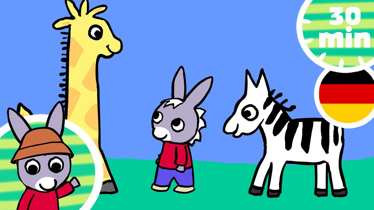 🦒Trotros Zoo!🦓- Cartoon für Baby