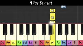 Chant de Noël - Vive le vent (Piano pour enfants)