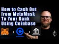 How to cash out from eth to your bank using coinbase
