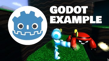Godot Engine 3D Platformer Sample Game : Megaman Style