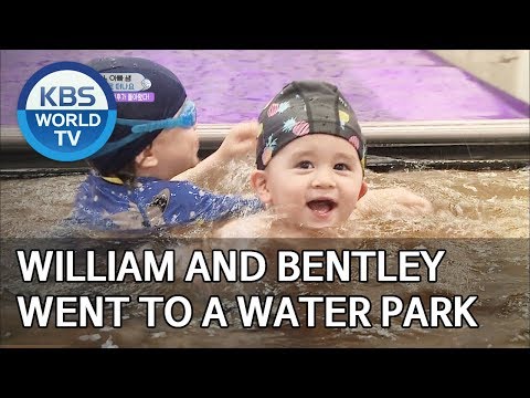 William and Bentley went to a water park! [The Return of Superman/2019.05.23]