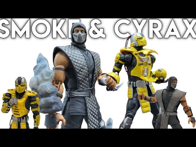 STORM COLLECTIBLES Mortal Kombat SMOKE & CYRAX Action Figure
