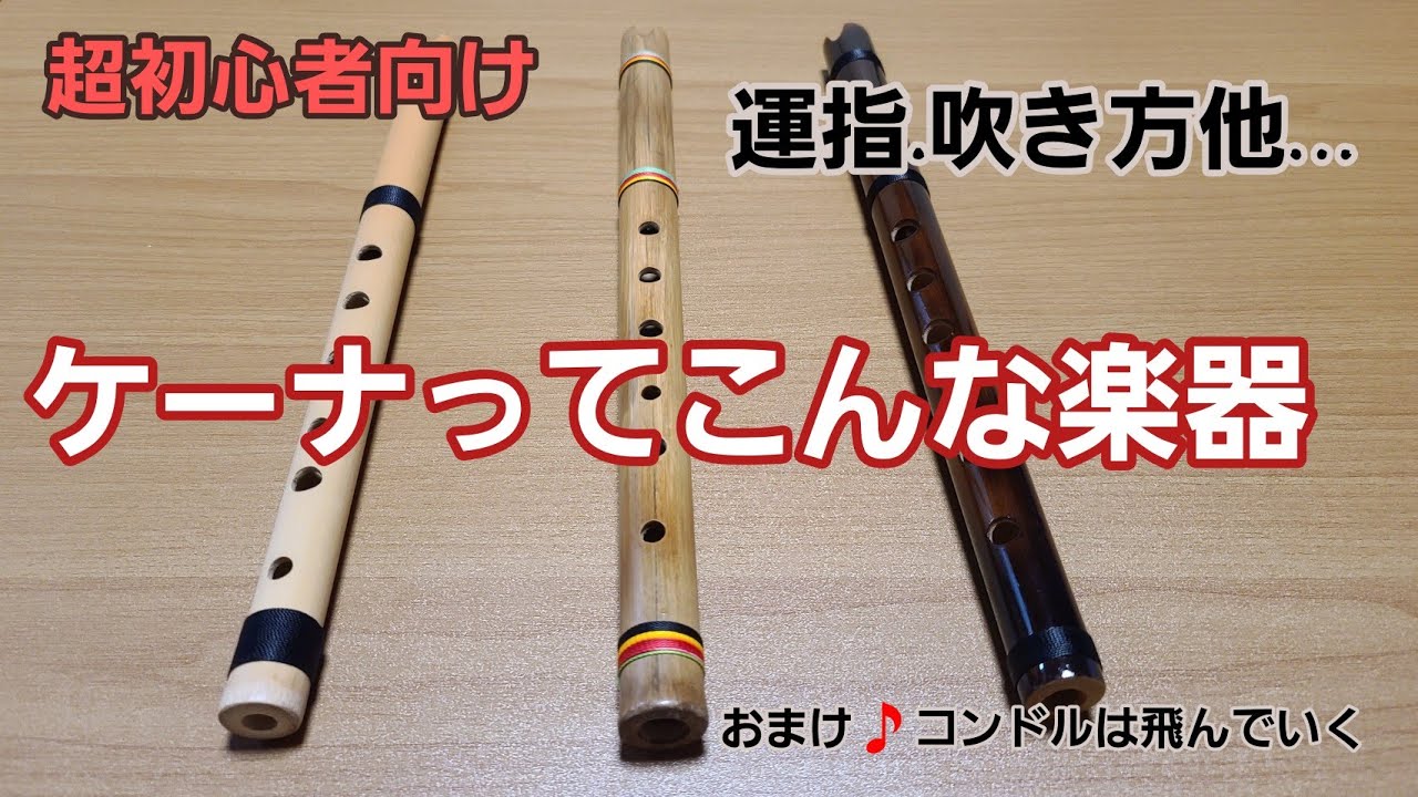 For absolute beginners [What is the Quena?] If you can play this