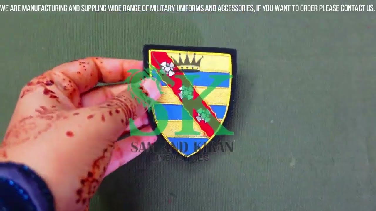 Professional Custom Outdoor Sports Clothing Patches, Custom Logo Polyester Embroidery Patches