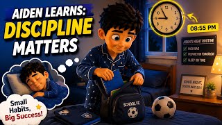 Power of Discipline! ⚽ | Kids Moral Story