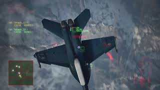 Ace Combat 7 Battle Royale Match 'F/A-18F Block.. screenshot 4