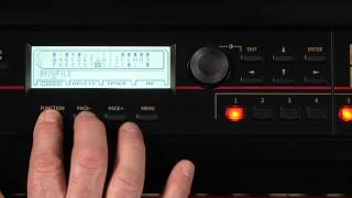 Korg Kross Music Workstation -- Video Manual part 5 of 5 -- Global & Media Mode