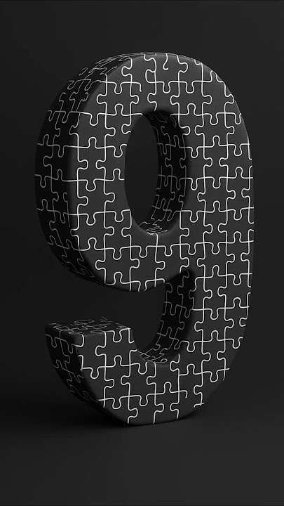 #shorts Final Countdown: 10 Seconds of Suspense!3D Puzzle Numbers Edition β³π§© π